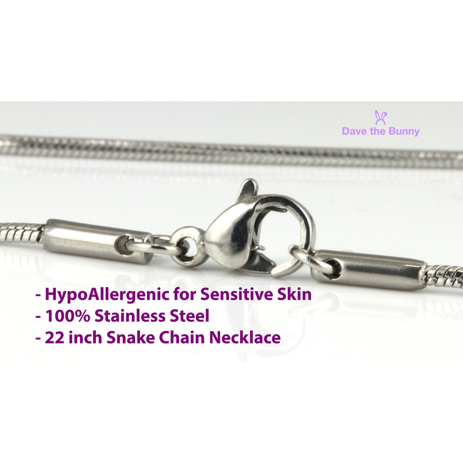 Hand with 4 Four Playing Cards Charm Snake Chain Necklace