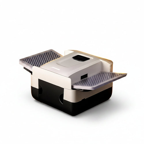 NNETM Automatic Card Shuffler – Silent Fast Charging Poker & Bridge Shuffling Machine