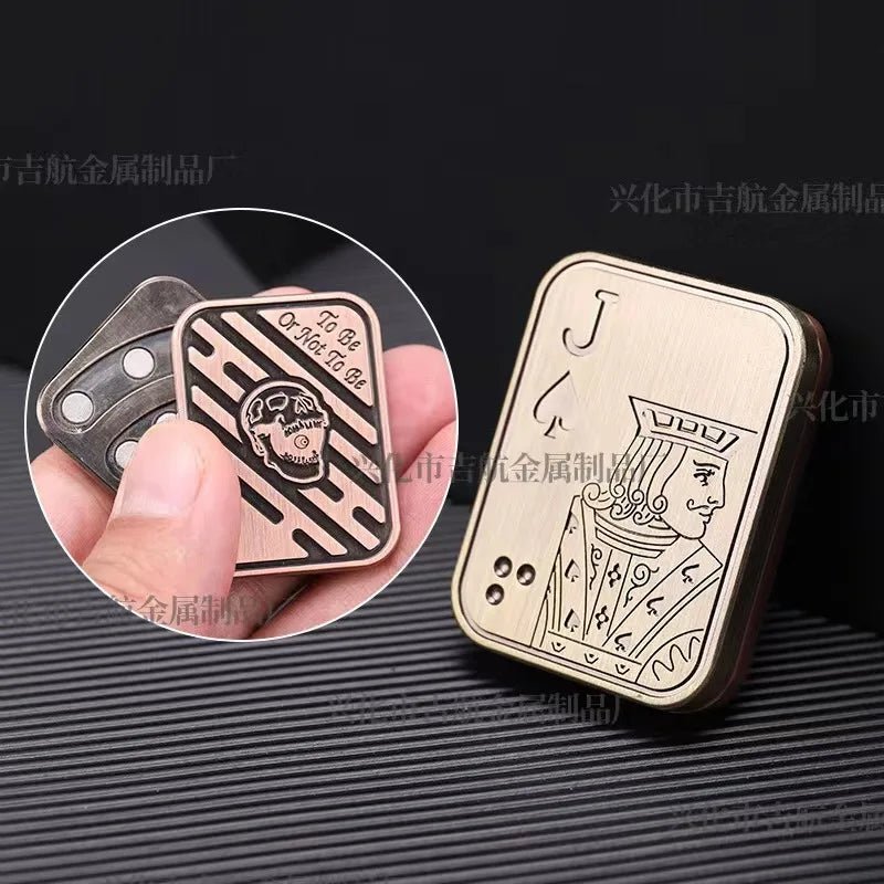 Fidget Spinner KK Pop Metal Stress Relief Toy